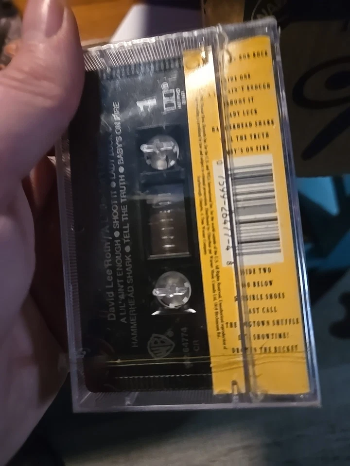 A Little Ain't Enough - David Lee Roth (Cassette, 1991) Sealed - Image 3 of 3