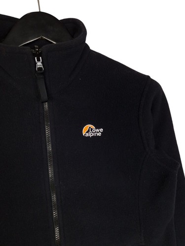 Lowe Alpine Fleece Jacket Size Small In Black Women's Full Zip 100% Polyester - Picture 5 of 5