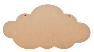 3 Pack Little Birdie MDF Name Board Cloud 15.7''X7.8''-15.7''X7.8'' CR86420