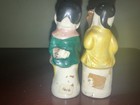 Vintage Japan Ceramic Novelty Salt & Pepper Shakers Set, Multicolor, 2pc — photo 2
