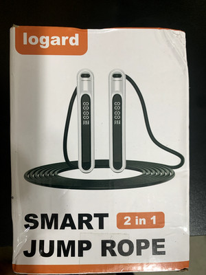Logard Smart Jump Rope 2 in 1 - BRAND NEW - black and silver