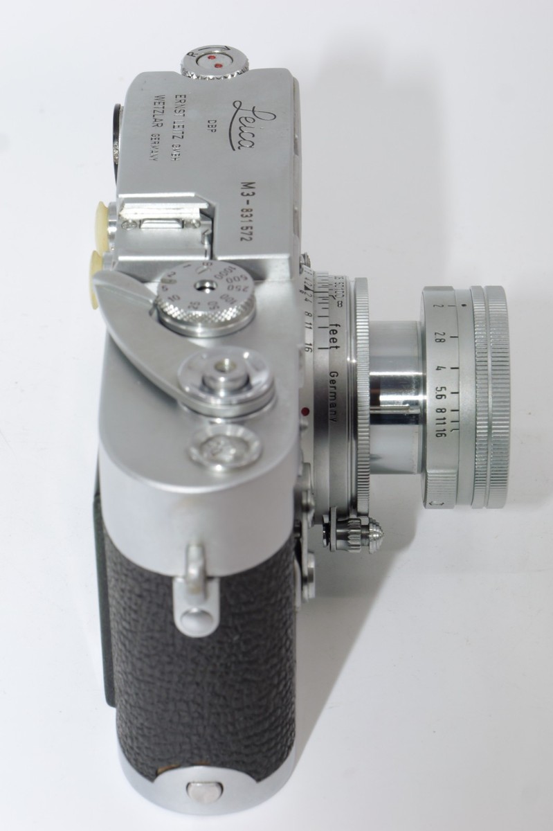 Leica M3 DS 35mm Rangefinder Camera matching Summicron-M 5cm f2
