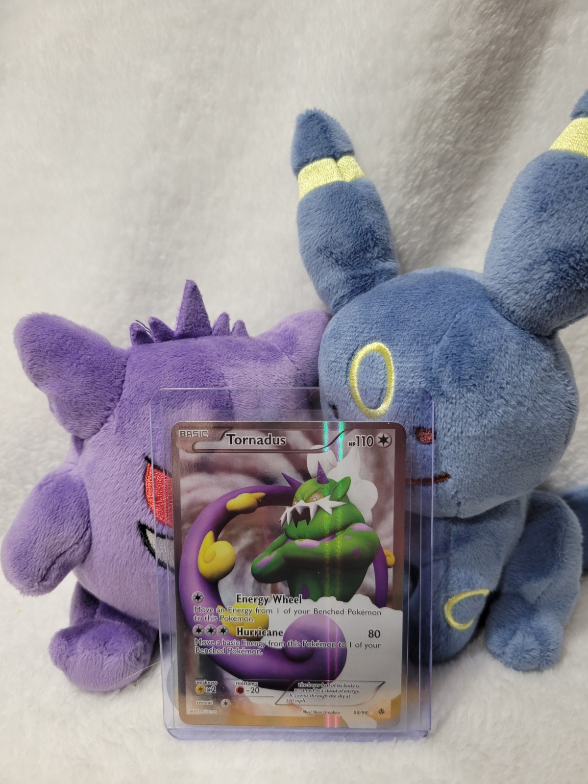 NM- Tornadus Emerging Powers Holo Full Art Ultra Rare Card 98/98