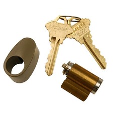 Andersen Tribeca Keyed Door Lock Cylinder With Housing and Keys