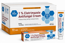 MED PRIDE Antifungal Foot Cream 1oz Athlete?s Foot & Jock Itch Ringworm | 2-72ct