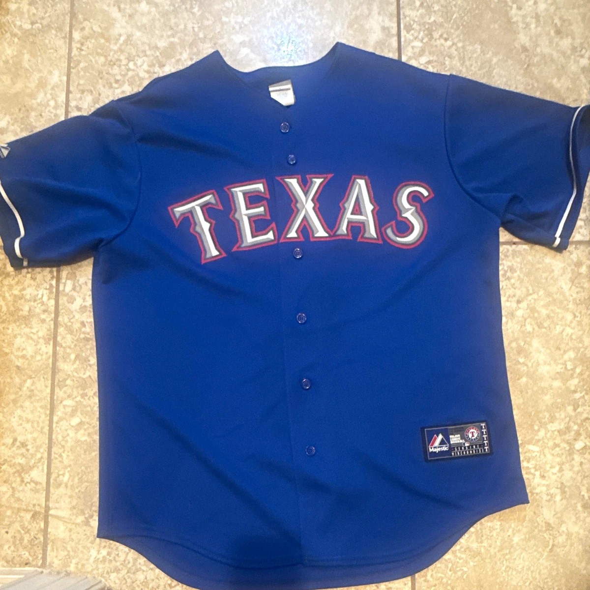 Majestic Texas Rangers MLB Jerseys for sale | eBay