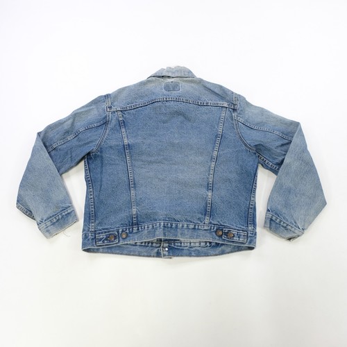 Rare Vintage LEVI’S STAUSS Type III Trucker Denim Jean Jacket 70s 80s Blue SZ 46 - Picture 8 of 12