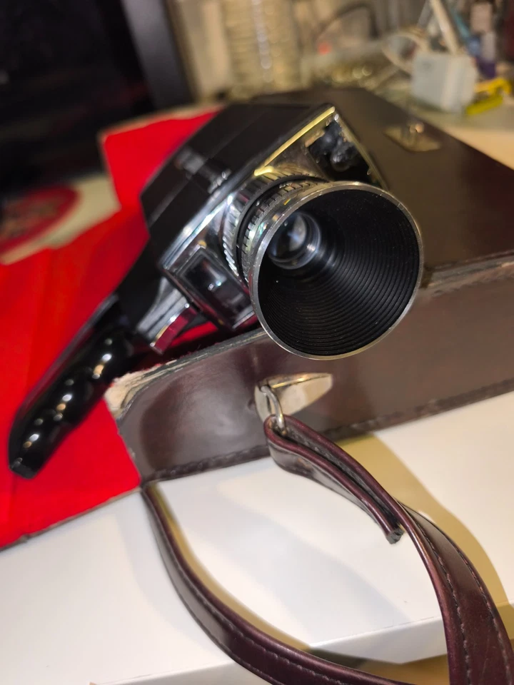 Bell & Howell Director Series 1206 Super 8 Movie Camera – Untested – With Origin - Photo 3/4