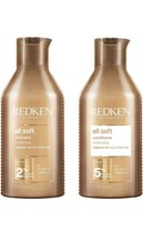 Redken All Soft Shampoo 300ml e Balsamo 300ml Duo