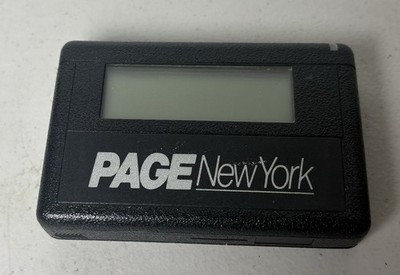 Nec Radio PAGER BEEPER PAGE New York Message R3A4-7B WORKS*