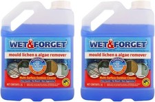 Wet & Forget ,Mould Lichen & Algae Remover 2L X 2 22.30 per litre