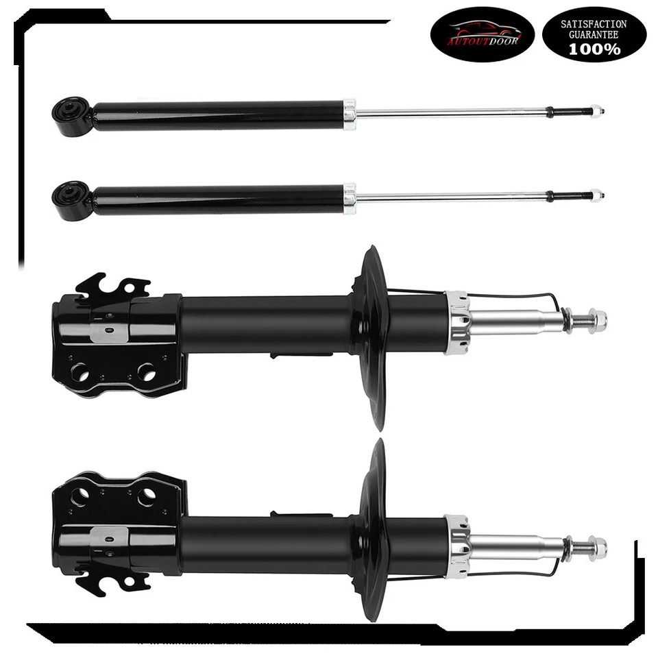 Conjunto completo de 4 apoios de suspensão amortecedores para Toyota Yaris 2006-2015 1.5L L4 - Imagem 2 de 4