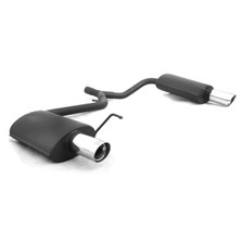 Sportauspuff ULTER re li je 1x80mm für Honda Accord 7 Stufenheck 02-08 2.0l