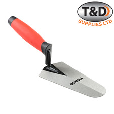 Timco Gauging Trowel – 7" Durable Soft Grip Lacquered Blade for Plaster & Cement