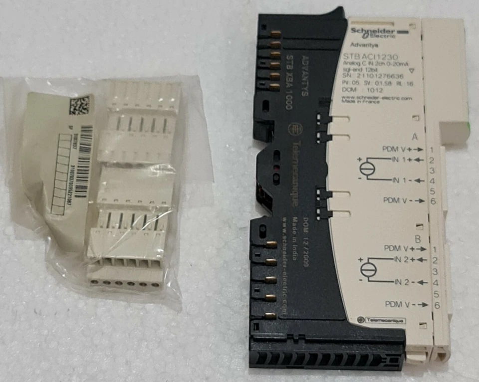 Schneider Electric Advantys Stbaci1230 Standard Analog Eingangs-Kit 394839 - Bild 3 von 4