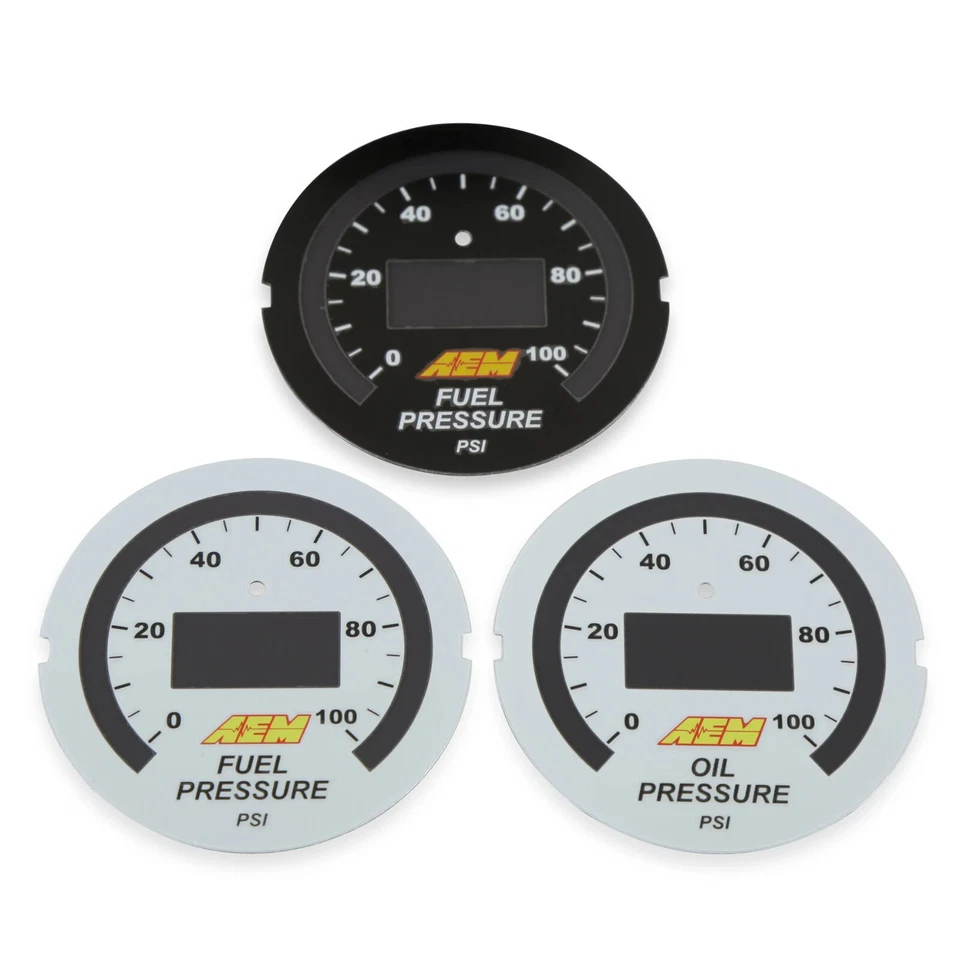 AEM DIGITAL OIL / FUEL PRESSURE Gauge 0-100PSI 30-4401 - Image 4 of 4