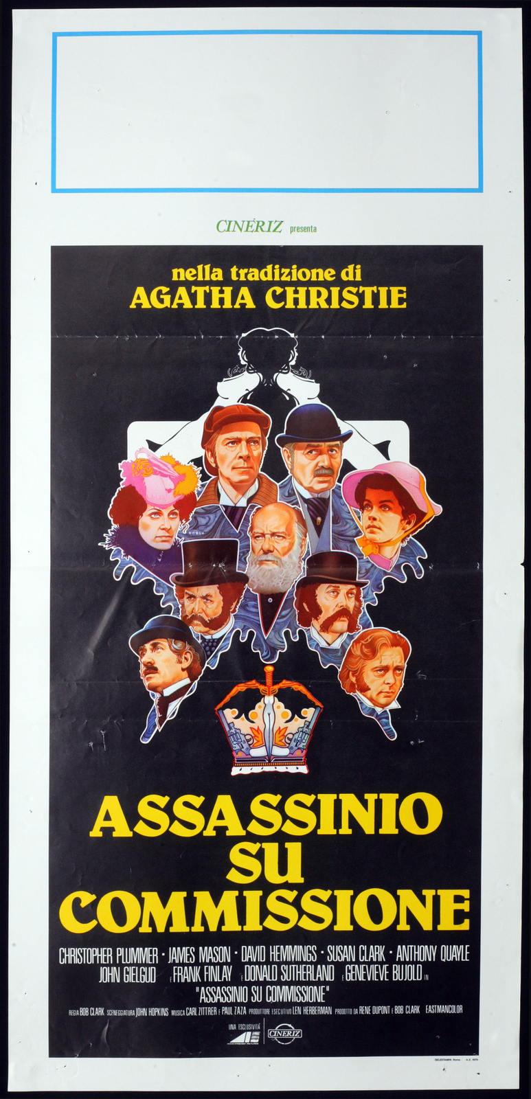 Locandina originale film Assassinio su commissione (1979) - Regia di Bob Clark