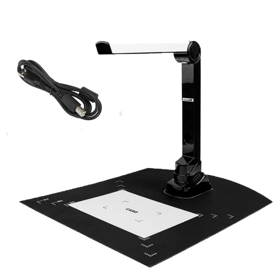 Dokumenten & Buchscanner digitalisiert A4 blitzschnell Texterkennung 12MP OCR