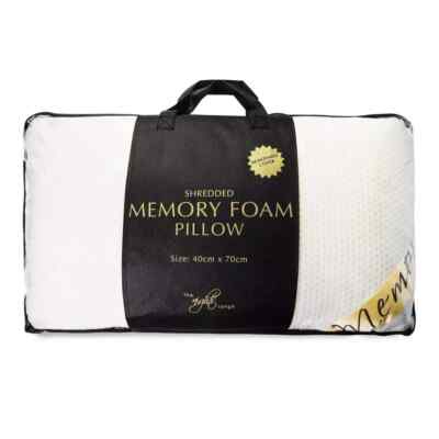 Geschredderte Memory Foam Kissen verstellbare Festigkeit kühlendes Nackenstützkissen