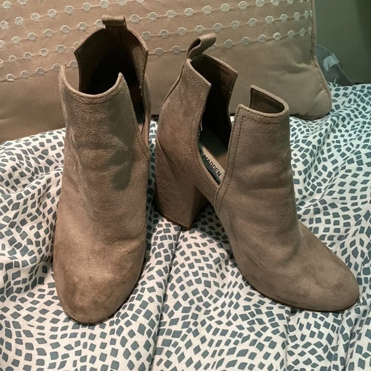 Steve madden lancaster taupe clearance suede