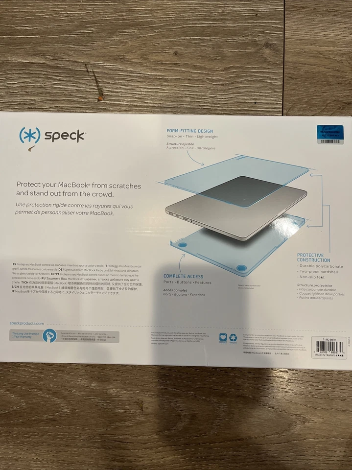 Speck Smartshell Case Macbook Pro Retina 13 Inch Tennisball Green - Image 2 of 2