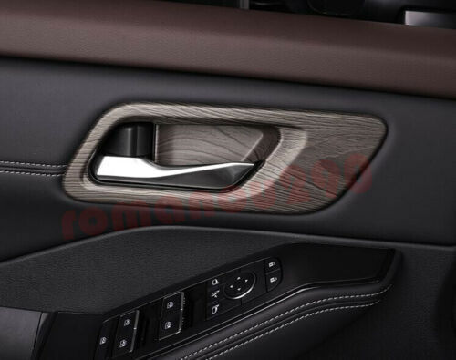 Set Of 4 Silver ABS Door Handle Bowl Covers For 2018-2022 Honda Accord