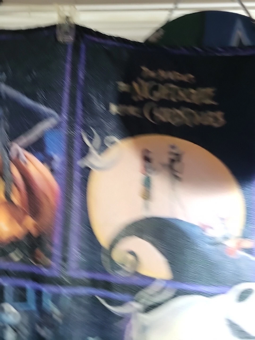 Nightmare Before Christmas Small Blanket New