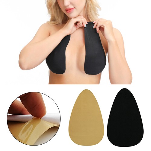 Silicone Invisible Bra Cover Pasty Boob Breast Lift Tape for Bikini Bust Lifter - Picture 1 of 13