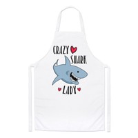 VerrüCkte Shark Damen Koch SchüRze - Lustig Kochen