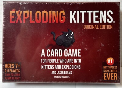 EXPLODING KITTENS Card Game - Sealed