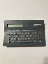 Franklin Computer Spelling Ace SA-98 English Spell Checker Tested/Works