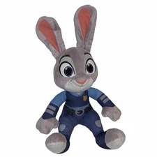  Disney’s ZOOTOPIA Officer Judy Hopps Plush Stuffed Toy Doll Animal 18”-19” NICE