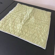 Pottery Barn Kids Quilted Euro Sham Pillow Case Green Gray