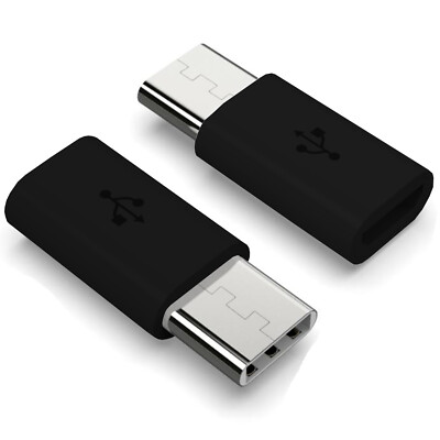 USB 3.1 Typ-C Adapter für Honor Magic7 Lite Micro USB Converter Stecker SCHWARZ