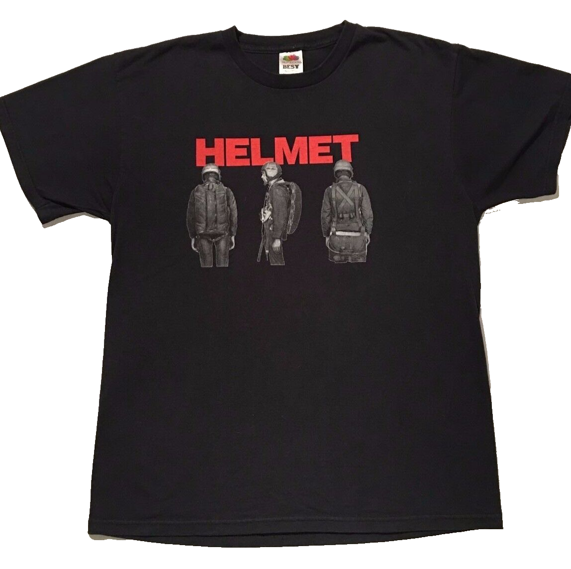 Helmet Mens Vintage Band Concert Black T-shirt Sz. L | eBay Helmet Mens Vintage Band Concert Black T-shirt Sz. L | eBay
