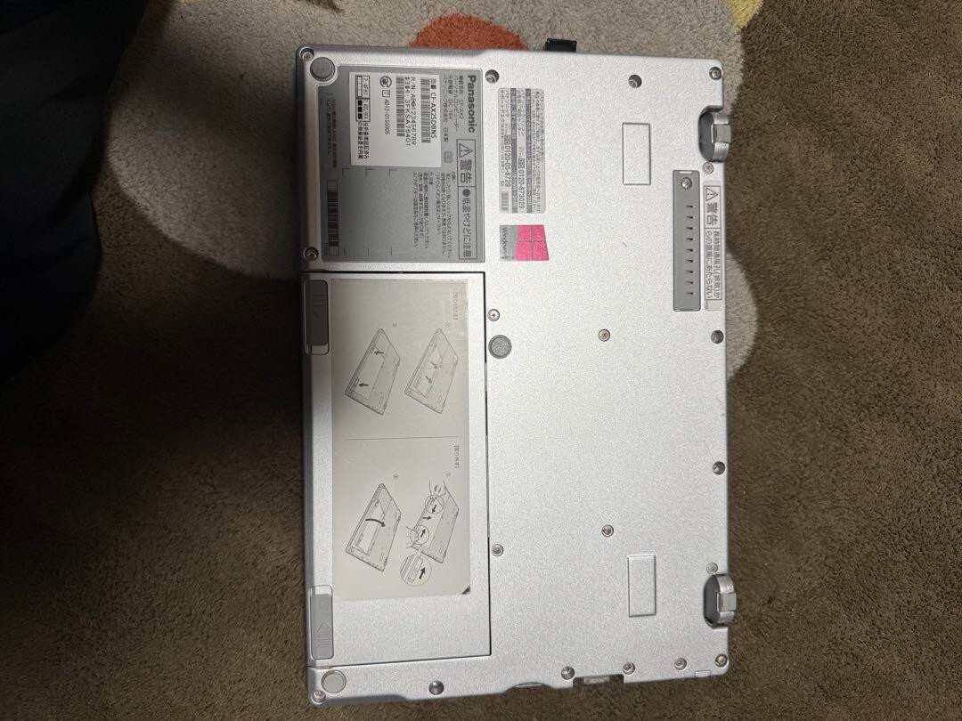 Panasonic Let’snote AX2 CF-AX2 SSD128GB Panasonic Let'S Note CF-AX2 Core i5 4GB RAM 128GB SSD Silver