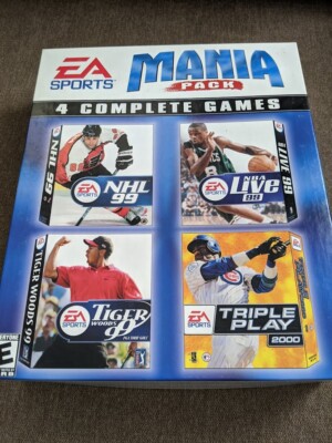EA Sports Mania Pack: 4 games PLUS bonus disk