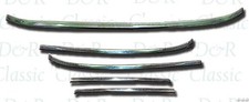 Camaro 67 68 69 Convertible Windshield Molding 5pc Oe Type Firebird Window Trim