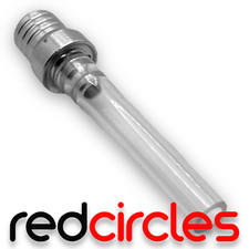 SILVER ALLOY PIT BIKE FUEL CAP PETROL TANK BREATHER PIPE 110cc 125cc PITBIKES