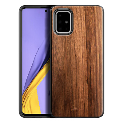 For Samsung Galaxy A51 A51 5G Wood Case Slim Shockproof