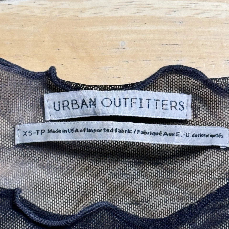 Urban Outfitters Mujer’s Tops Transparente Tie Dye Recortado Leopardo Floral LOTE 4 XS Foto 4 de 4