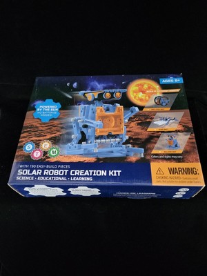 NEW SILLBIRD SOLAR ROBOT CREATION KIT WITH 190 EASY BUILD PIECES