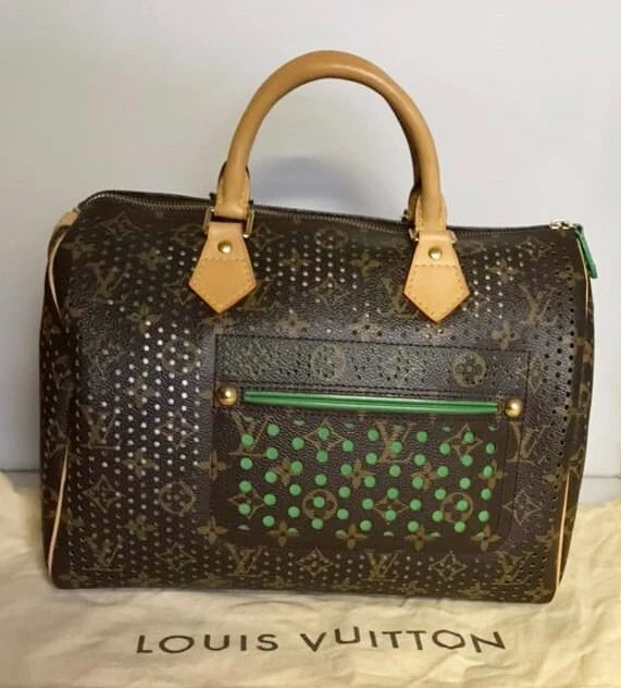 Louis Vuitton Louis Vuitton Perforated Speedy 30 Monogram Canvas