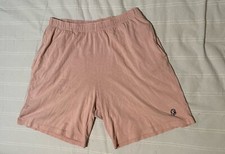 Billionaire Boys Club Mens Sweat Shorts Sz L Pink Elastic Waist