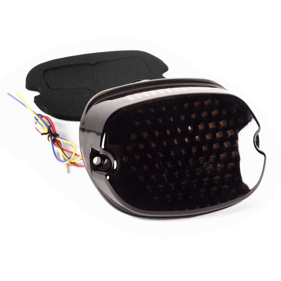 Luz trasera LED de humo para Harley Davidson Softail Deuce FXSTDI 2001-2006 Foto 3 de 4