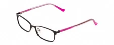 Guess GU9155 Women Rectangle Designer Reading Glasses in Black Crystal Pink 48mm