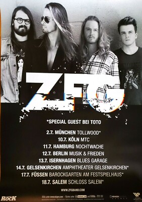 ZFG  2019  TOUR - orig. Concert Poster - Konzert Plakat - DIN A1