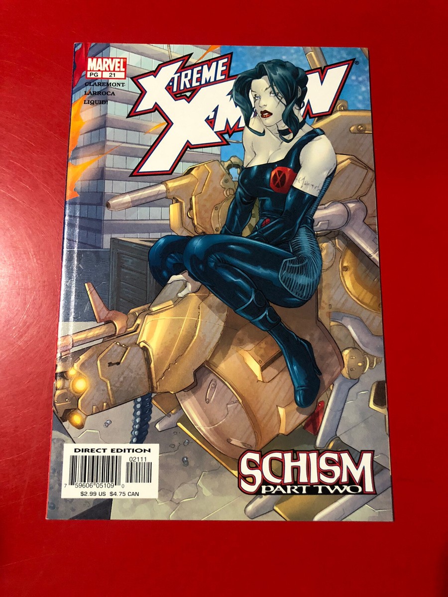Marvel Comic - X-Treme X-Men Issue #21, April 2003 Schism Part two
