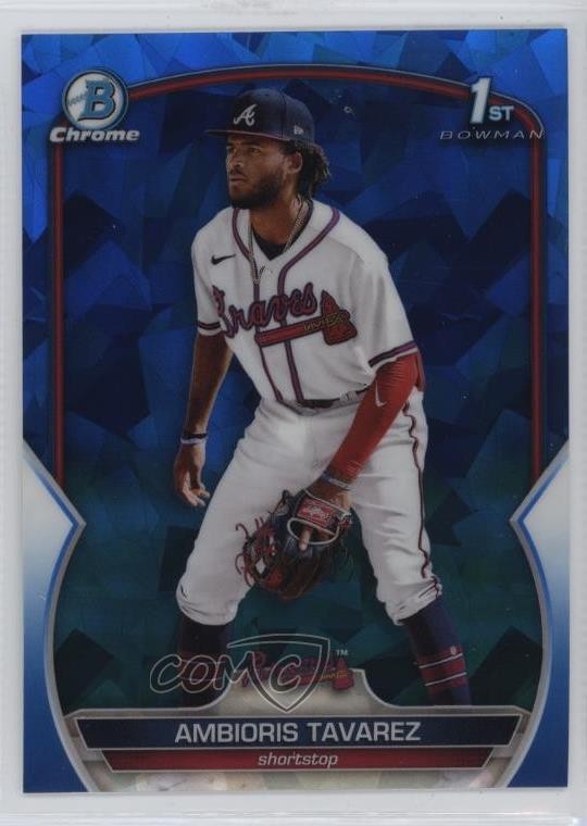 2023 Bowman Sapphire Edition Chrome Prospects Ambioris Tavarez #BCP-33 6u5
