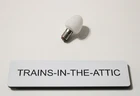 LIONEL BULB  452 STREET LAMP 14 VOLT WHITE FROSTED PEAR SHAPE E8 SCREW BASE NEW